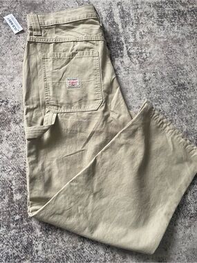 Men’s OLD NAVY jeans 33x30
‘carpenter pants tan vintage baggy